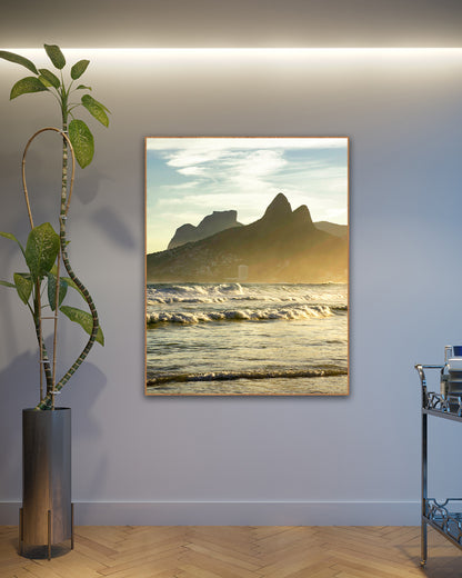 OBRA - ONDAS NO RIO (0,90x1,10)