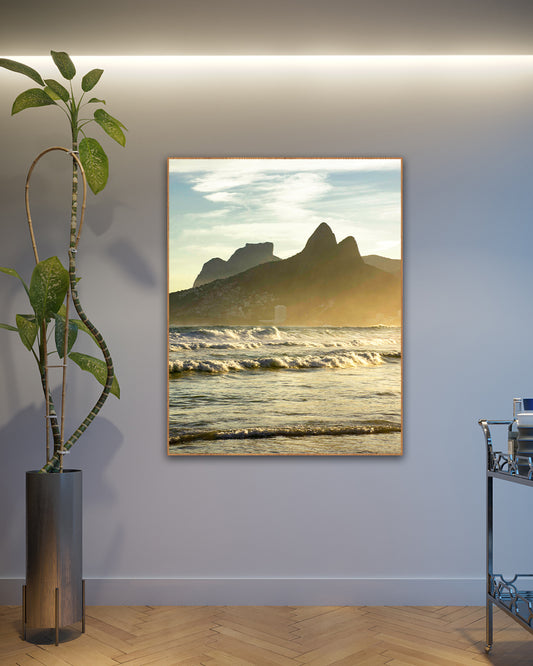 OBRA - ONDAS NO RIO (0,90x1,10)